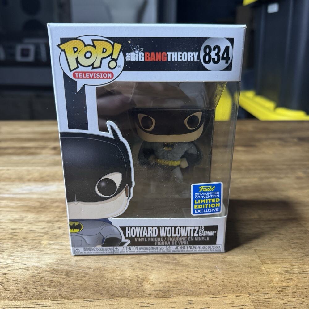 Howard Wolowitz as Batman #834 Funko POP! Television The Big Bang Theory in Case